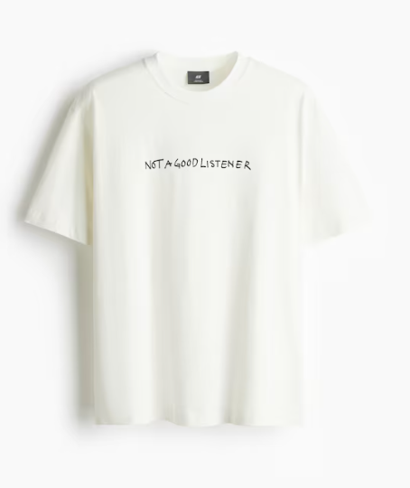 Loose Fit Printed T-shirt